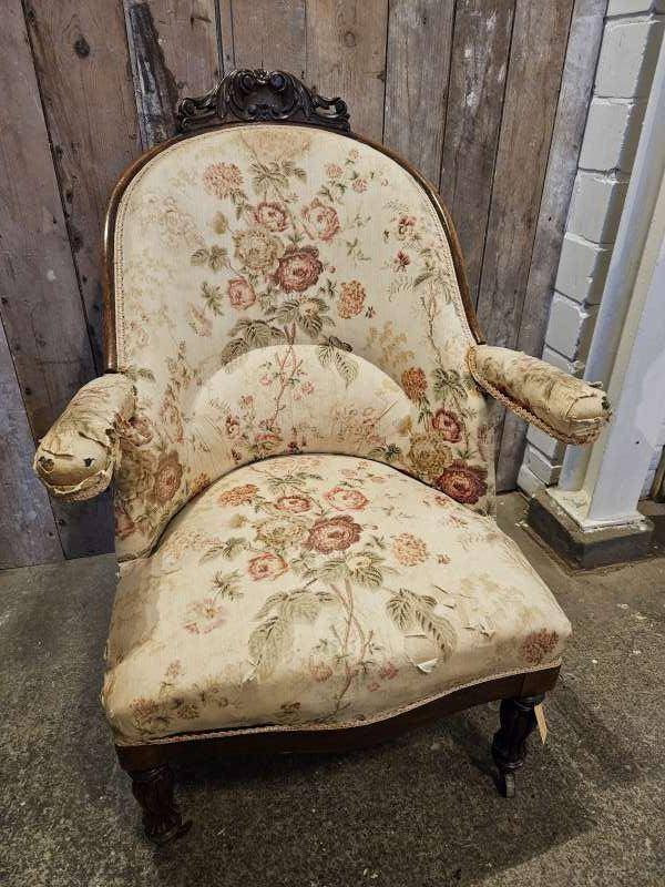 oude franse fauteuil ``WOONWINKEL RUSTIEK``, Ophalen