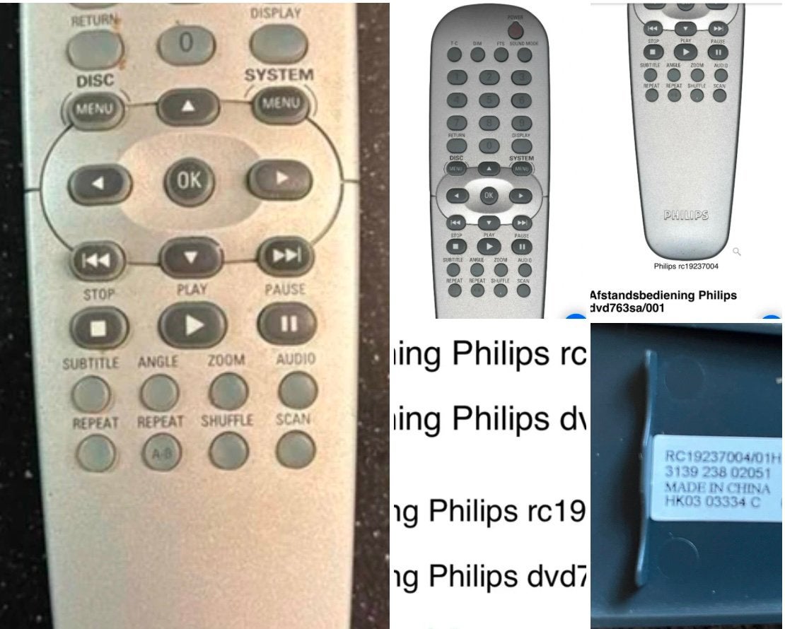 Philips afstandsbediening remote controller remotecontrol 10, Ophalen of Verzenden