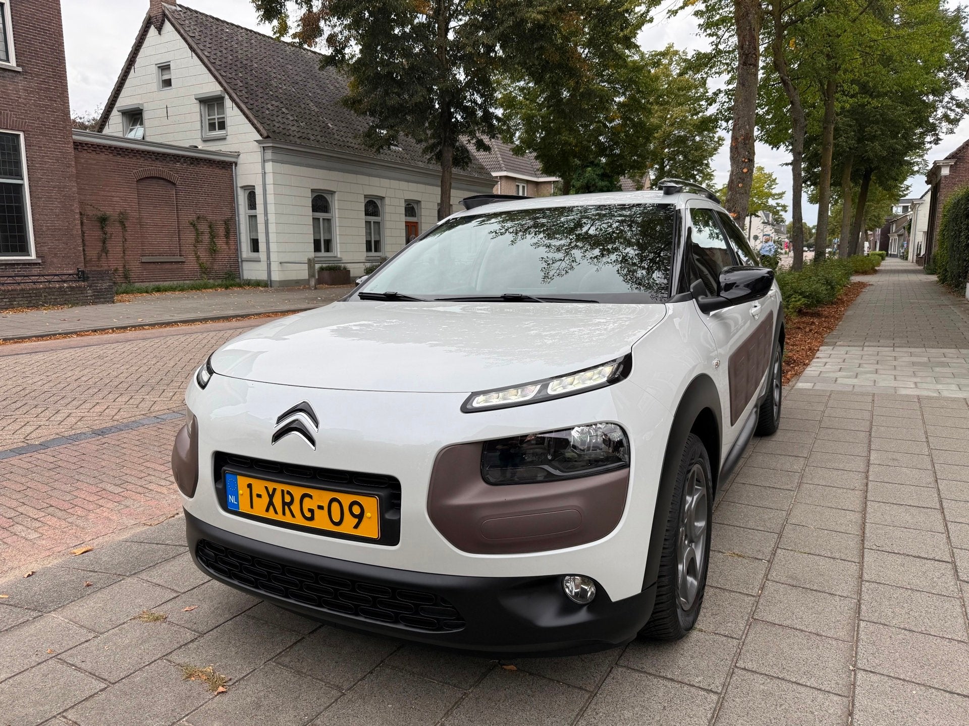 Citroen C4 Cactus 1.2 e-VTi Shine AUTOMAAT EERSTE EIGENAAR C, Auto's, Dealer onderhouden, Metallic lak, 82 pk, Origineel Nederlands