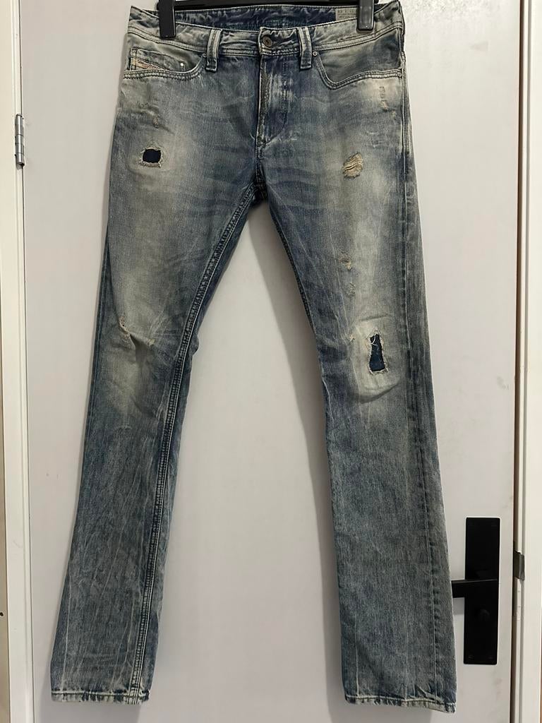 Diesel jeans thanaz, Kleding | Heren, Spijkerbroeken en Jeans, Ophalen of Verzenden, Zo goed als nieuw, Blauw, W32 (confectie 46) of kleiner