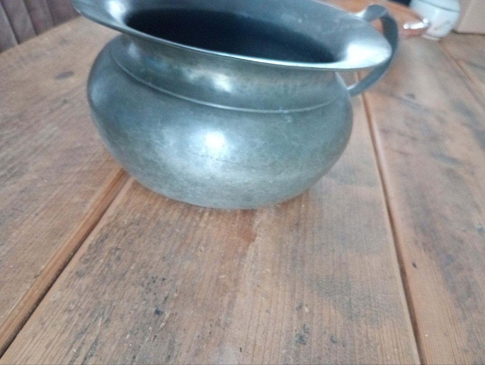 kamerpot / pispot tin 17e / 18e eeuw, Antiek en Kunst, Ophalen of Verzenden