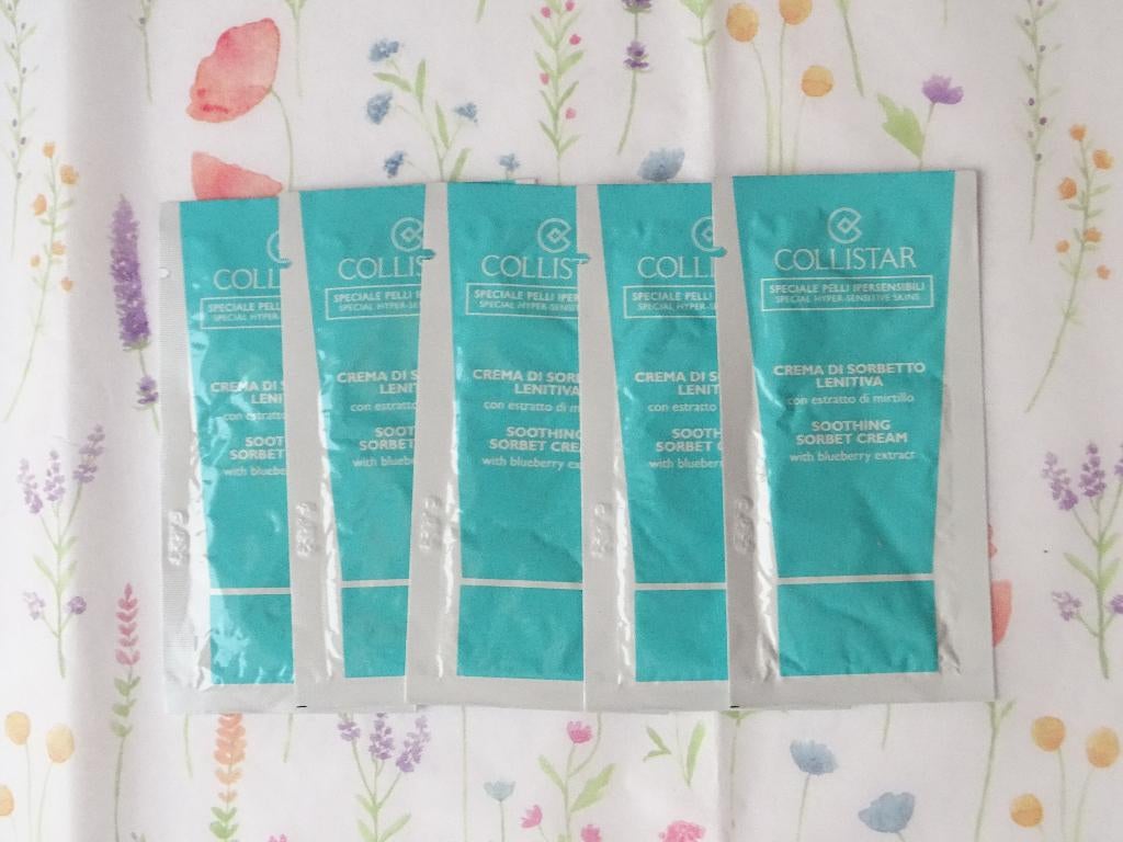 Collistar Soothing Sorbet Treatment (5 proefjes), Ophalen of Verzenden, Nieuw, Gehele gezicht, Verzorging