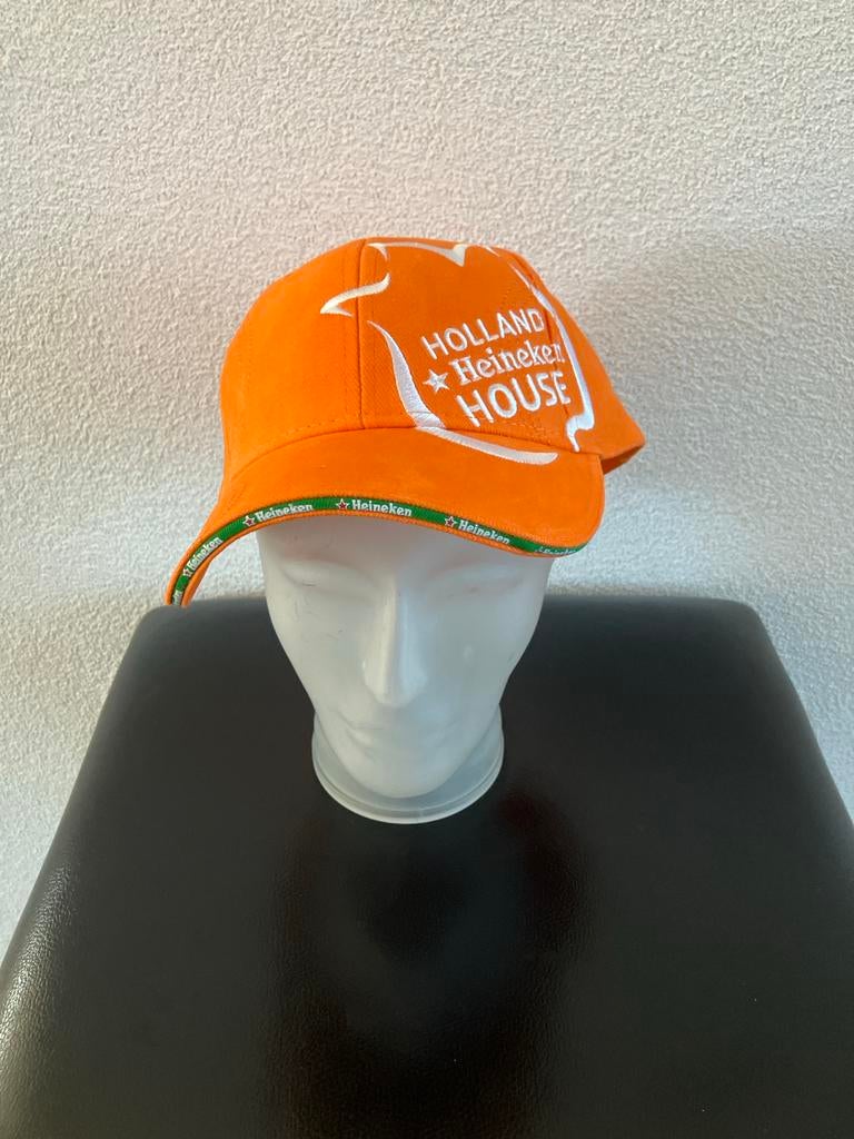 Heineken Holland House Pet Oranje Nieuw, Ophalen of Verzenden, Nieuw, One size fits all, Pet