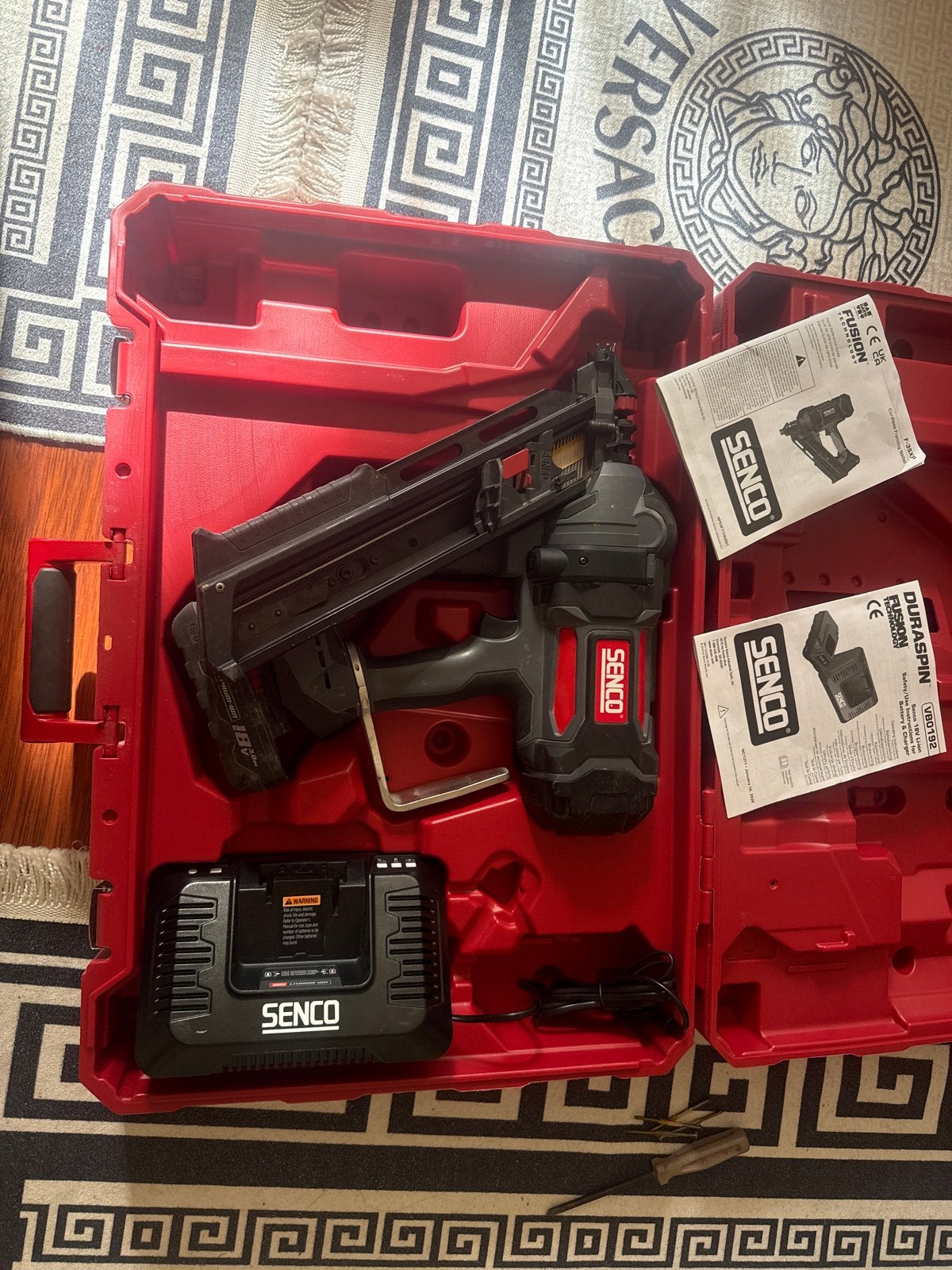 Senco FUSION F-35XP 18V Accu Framing Nagelpistool, Ophalen of Verzenden, Zo goed als nieuw, Tacker/nietmachine, Overige merken