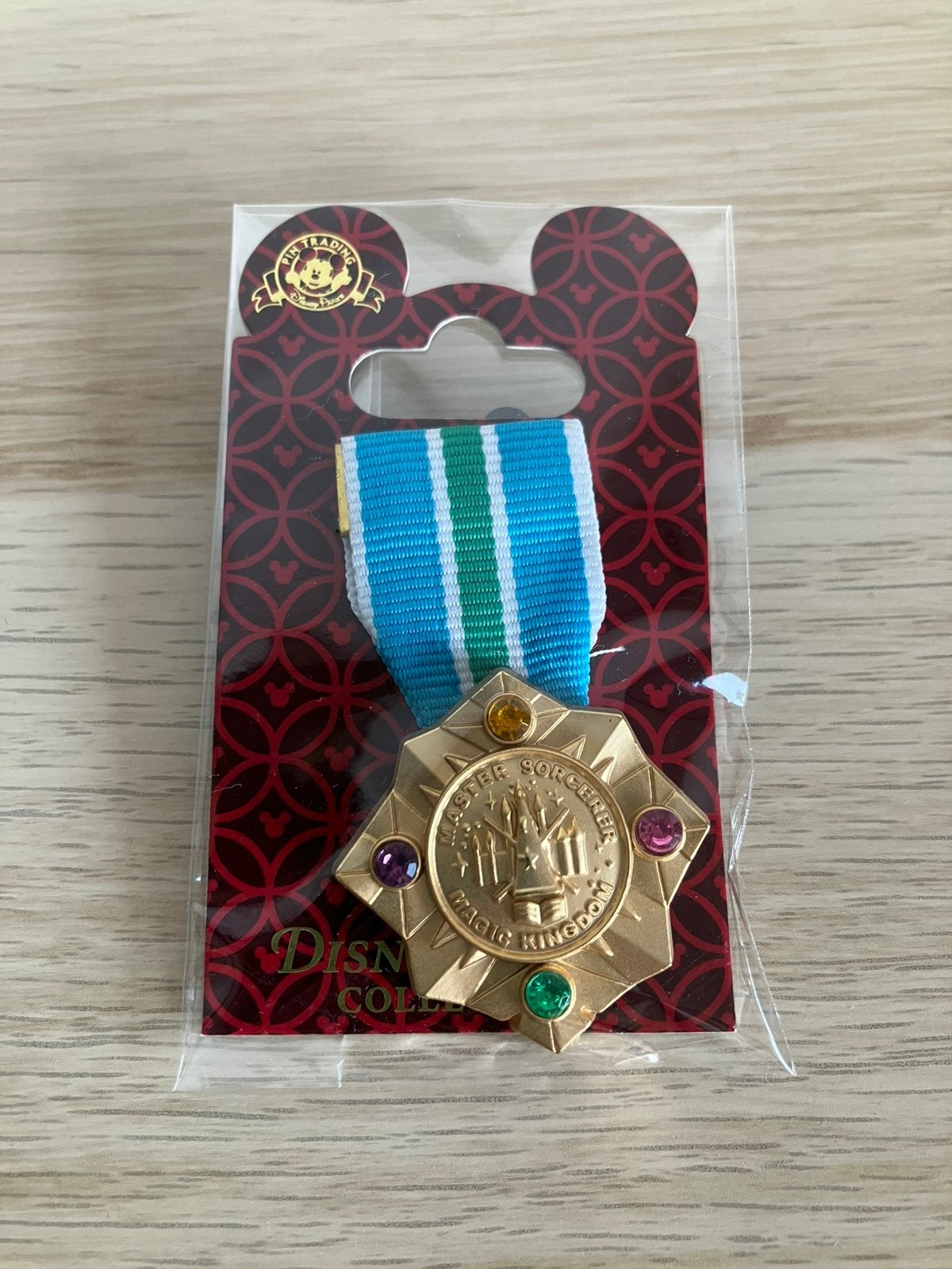 Walt Disney World - Master Sorcerer Magic Kingdom Medal pin, Ophalen of Verzenden, Nieuw