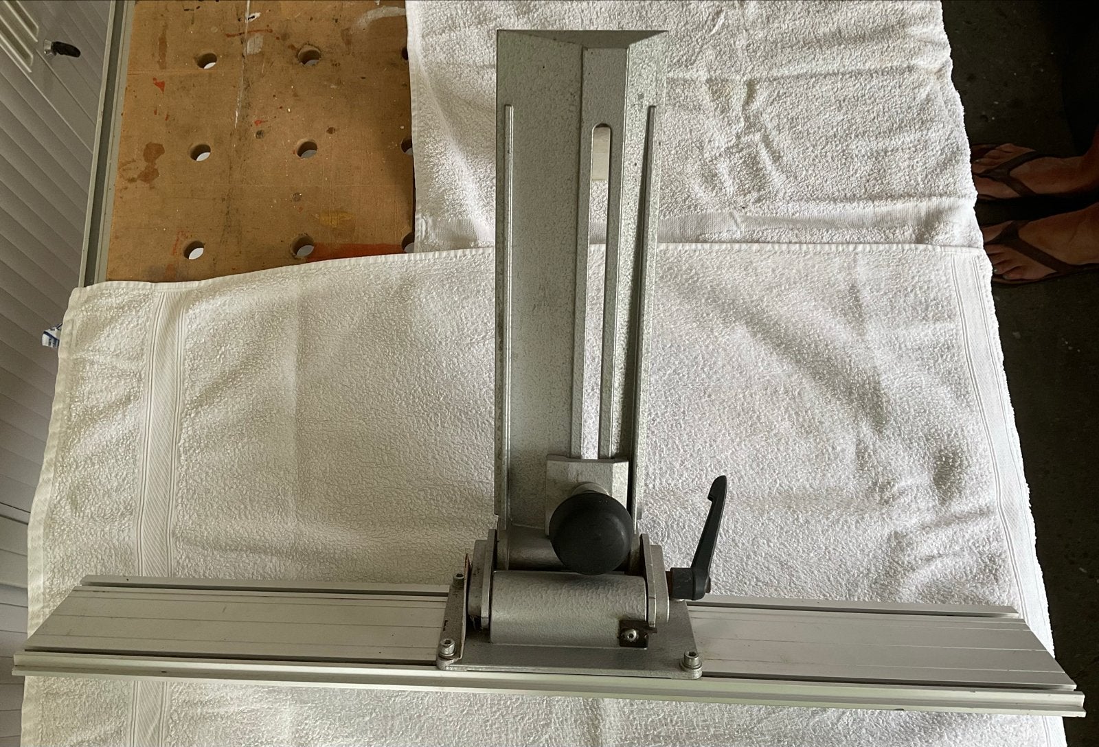 Div. Festool: geleiderail, klemmen, hoekaanslag, enz., Doe-het-zelf en Verbouw, Gereedschap | Handgereedschap, Ophalen, Gebruikt