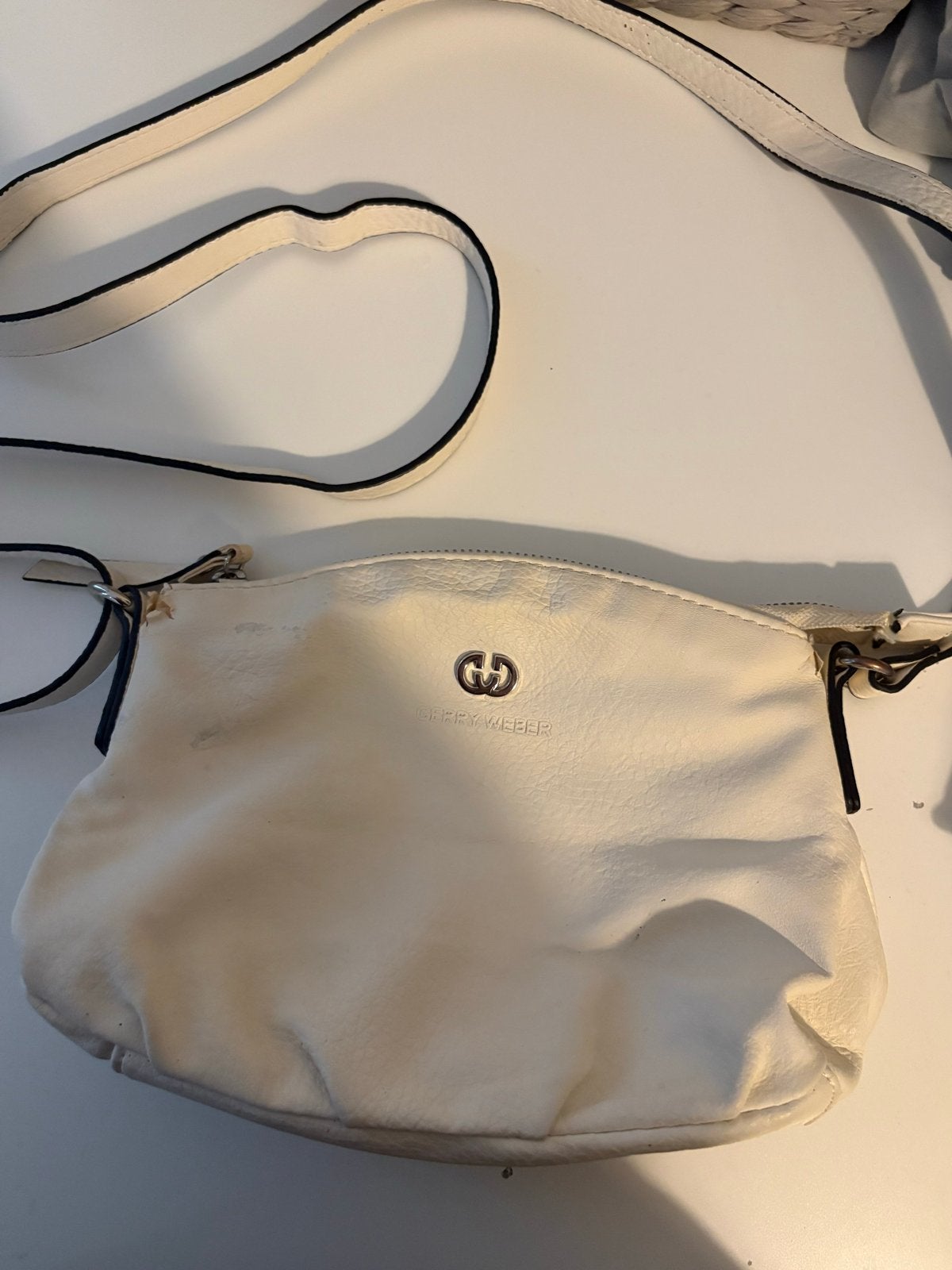 Gerry Weber Schoudertasje - Crème, Verzenden, Gebruikt, Beige, Schoudertasje