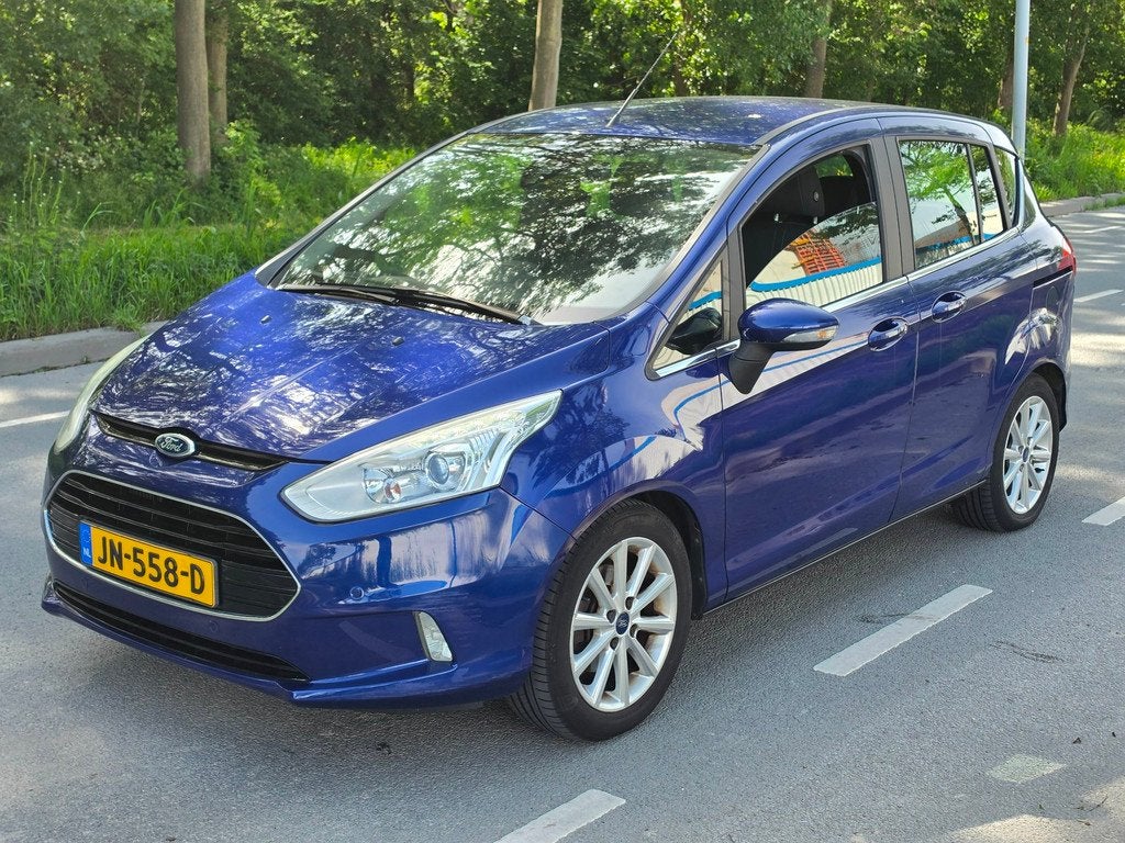 Ford B-Max 1.0 EcoBoost Titanium / AIRCO / NAP, Auto's, Ford, Voorwielaandrijving, Start-stop-systeem, 101 pk, Gebruikt
