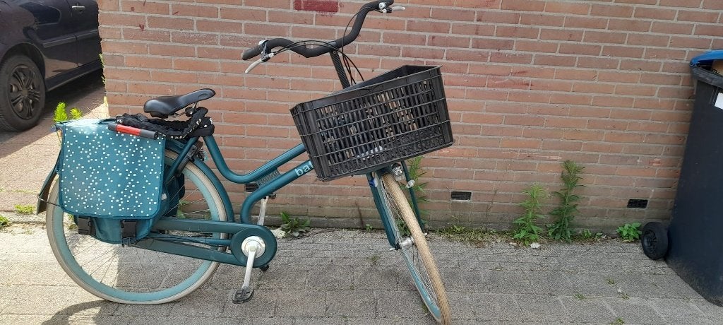 Sterke Union transportfiets, Fietsen en Brommers, Fietsen | Dames | Damesfietsen, Gebruikt, Velgrem, Versnellingen, 56 cm of meer