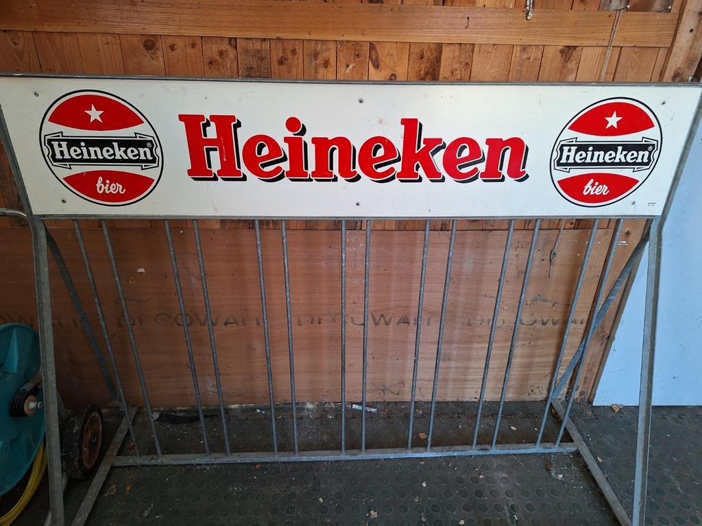 Heineken fietsenrek - Uniek en decoratief, Ophalen of Verzenden, Gebruikt