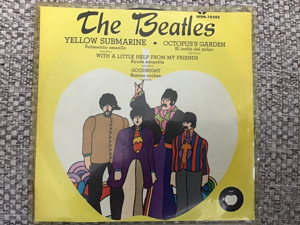 The Beatles - Yellow Submarine EP (Vinyl), Originele persing, 7 inch, Ophalen of Verzenden, Zo goed als nieuw