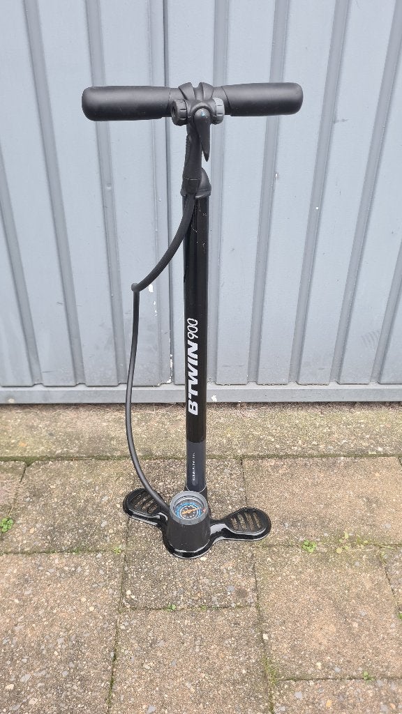 Fietspomp, Ophalen, Drukmeter, Gebruikt
