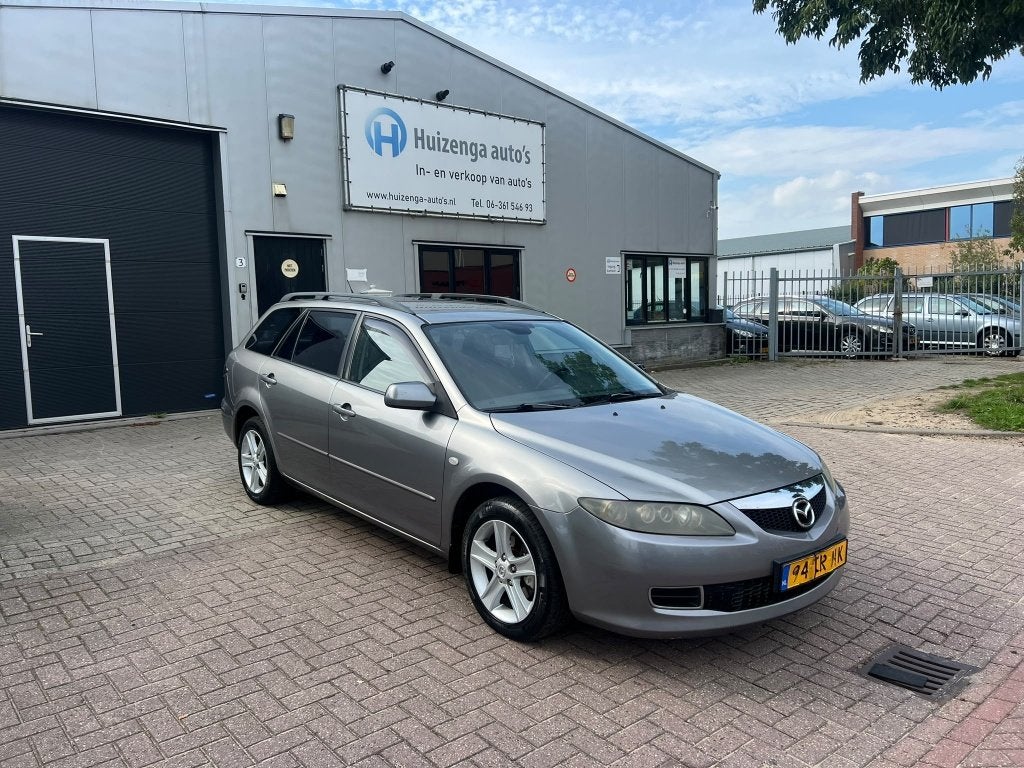Mazda 6 Sportbreak 2.0 CiTD | DIESEL| 2007| AIRCO| EXPORT!, Auto's, 121 pk, 1998 cc, Stof, Gebruikt