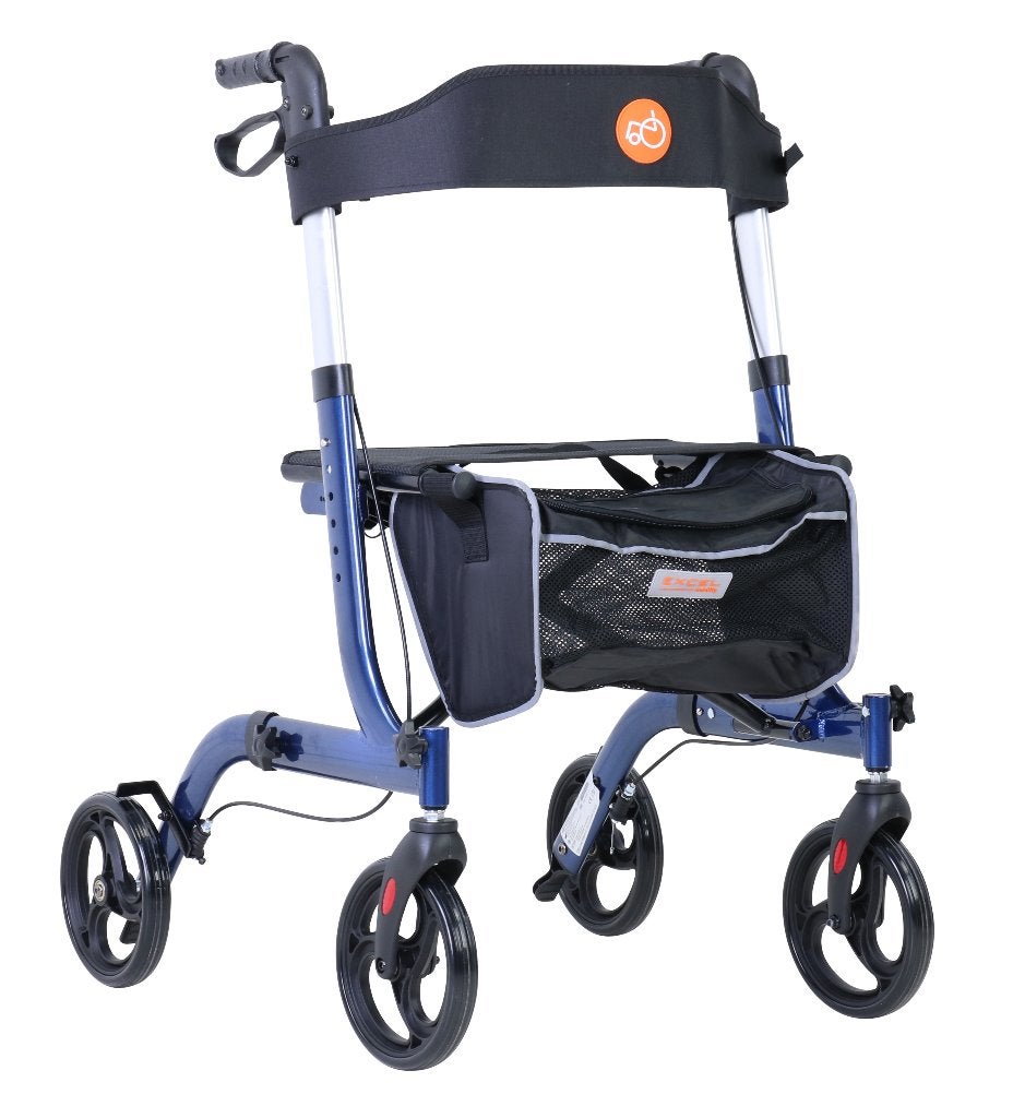 Excel EZ-Lite+ rollator, Diversen, Rollators, Ophalen of Verzenden, Opvouwbaar, Zo goed als nieuw