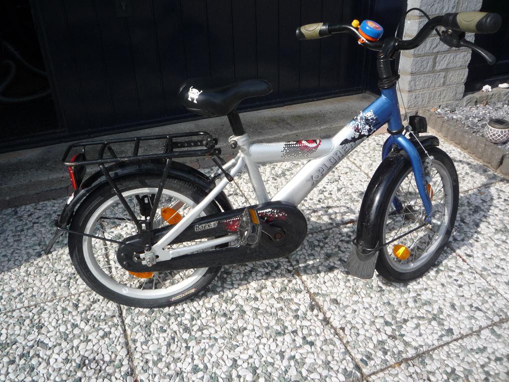 Loekie jongensfiets 16 inch, Fietsen en Brommers, Fietsen | Jongens, Ophalen, Terugtraprem, Gebruikt, Loekie