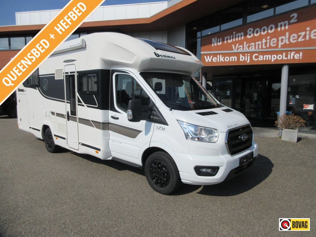 Benimar Cocoon 497 Jong gebruikt met Carpass, Achteruitrijcamera, Buitenlamp, Ford, Hordeur