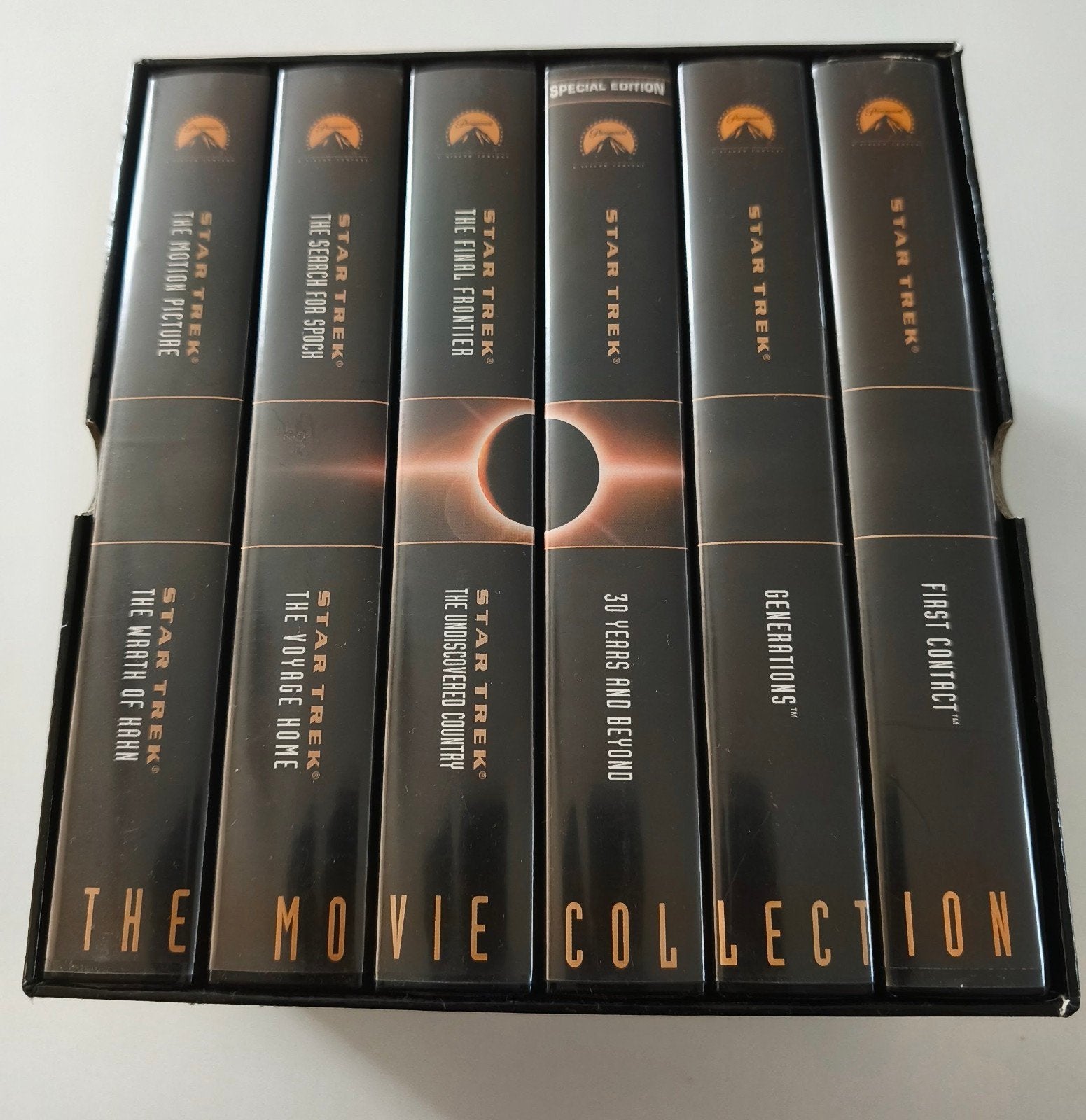VHS box Star Trek The Movies, Boxset, Engels, Alle leeftijden, Science Fiction en Fantasy