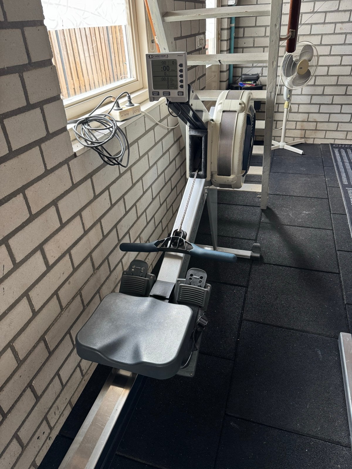 Concept 2 Roeitrainer PM4 - Zo goed als nieuw, Sport en Fitness, Fitnessapparatuur, Ophalen, Armen, Zo goed als nieuw, Metaal