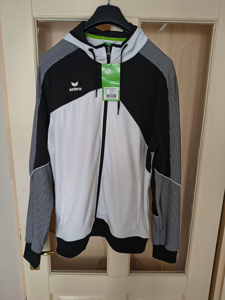 Nieuw Erima trainingsvest met capuchon - Maat XL, Erima, Zwart, Ophalen of Verzenden, Algemeen