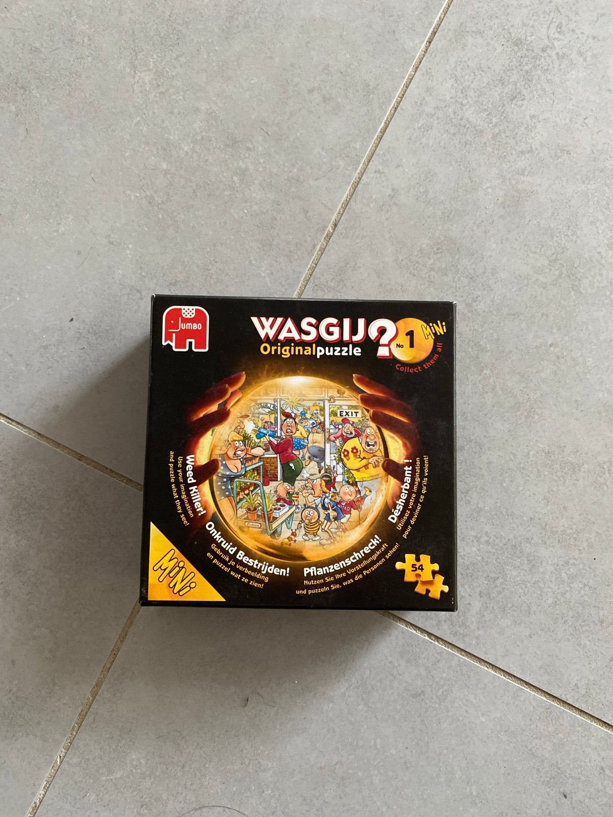 Jumbo Wasgij Original Puzzel 2 in 1 - Nr. 1, Ophalen of Verzenden, Minder dan 500 stukjes, Zo goed als nieuw, Legpuzzel