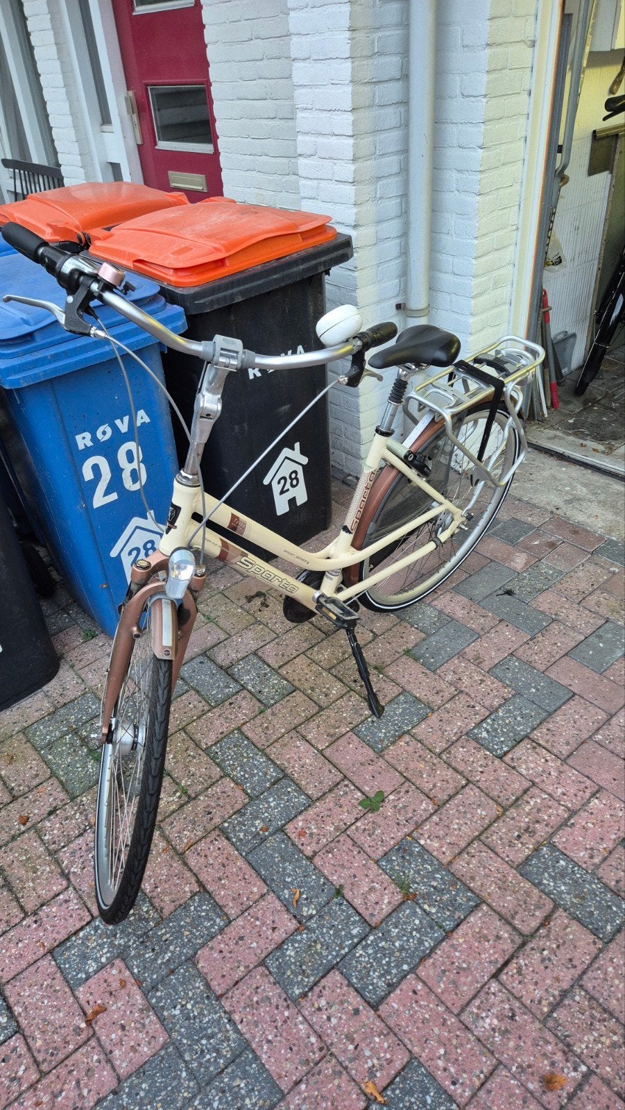 Sparta damesfiets - Gebruikt, goede staat, Ophalen, Terugtraprem, Sparta, Versnellingen
