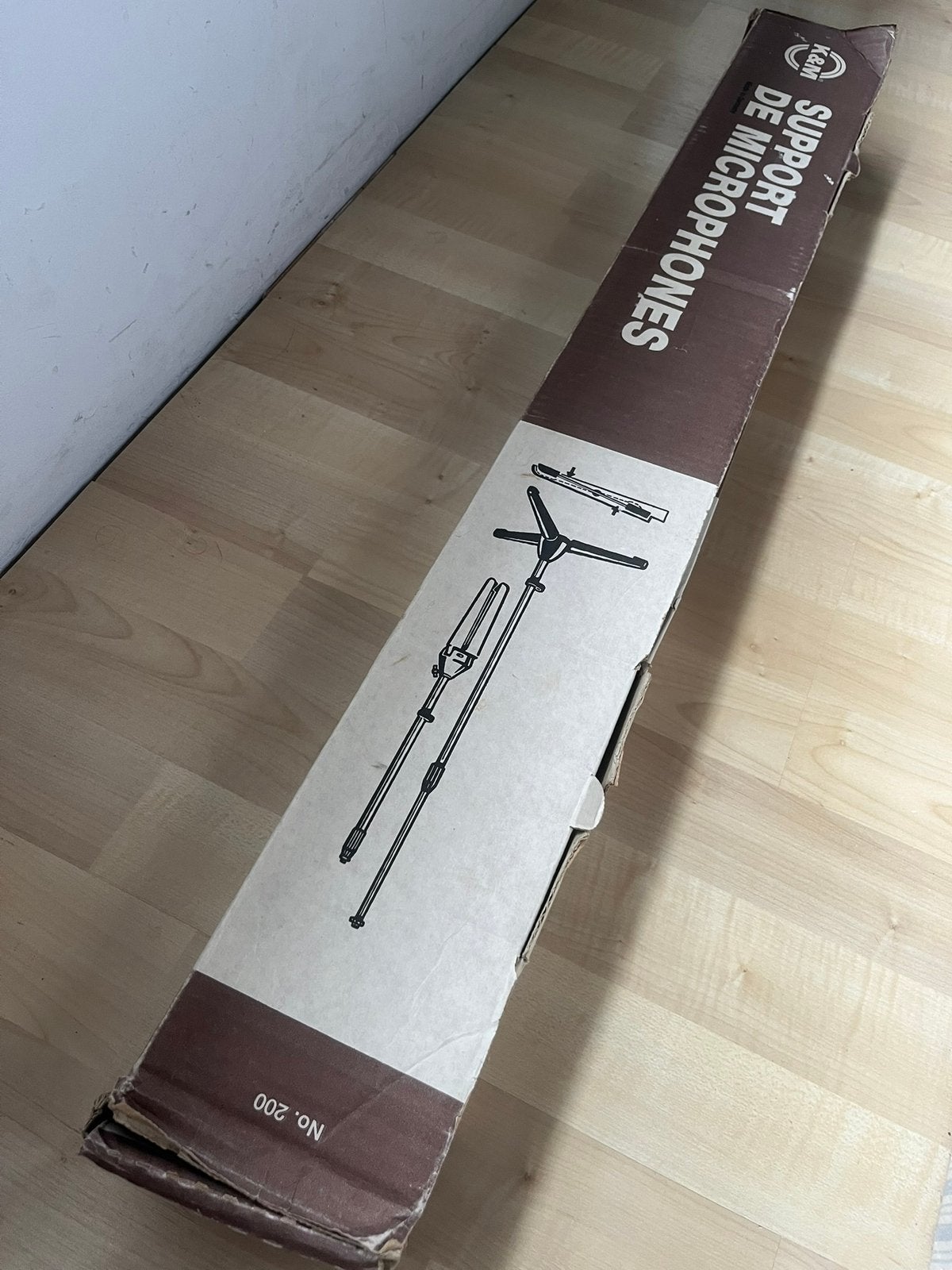 König & Meyer microfoonstandaard te koop, Ophalen, Zo goed als nieuw, Microfoon