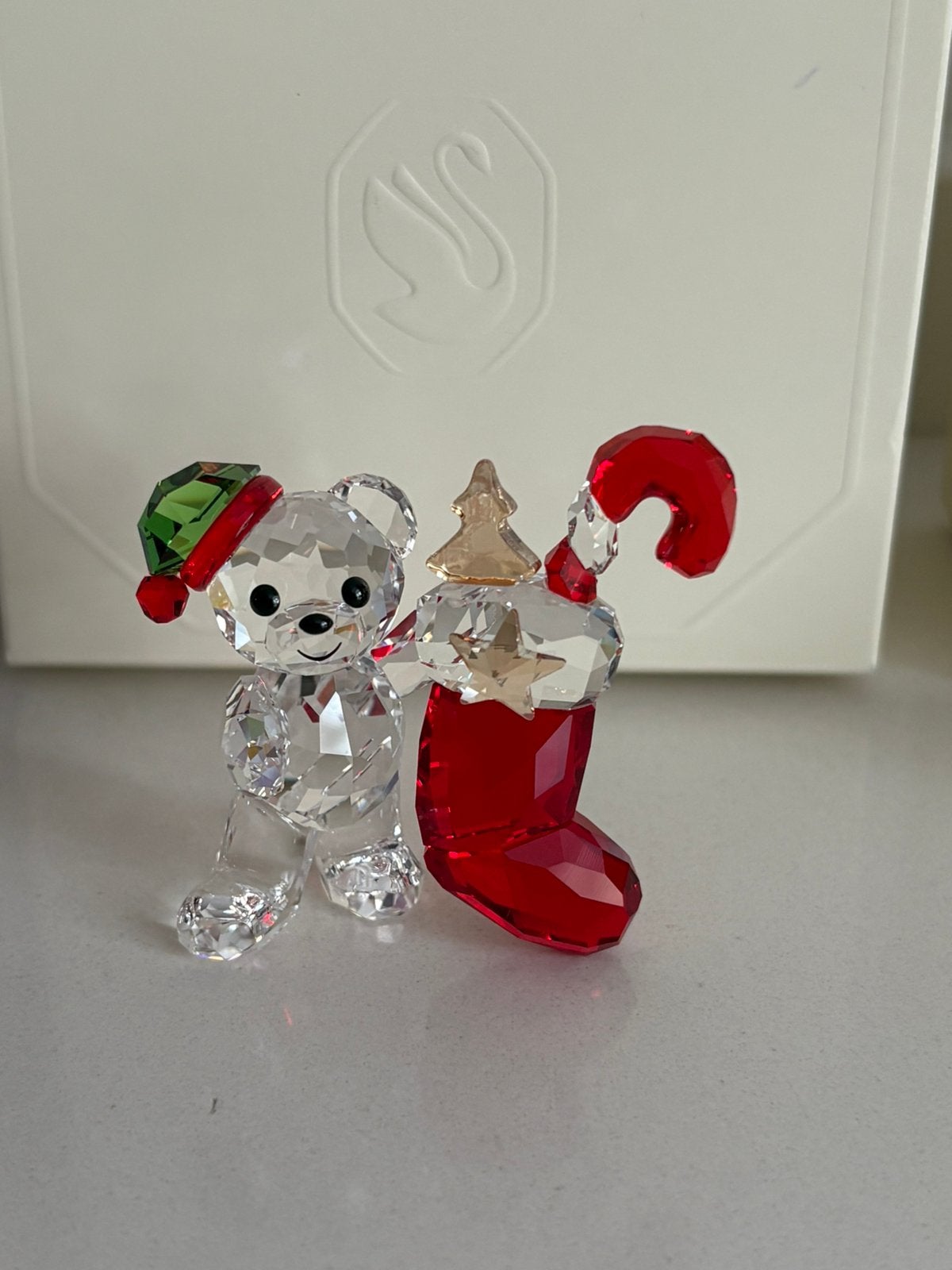 Swarovski kris beer kerst, Ophalen of Verzenden, Zo goed als nieuw, Figuurtje