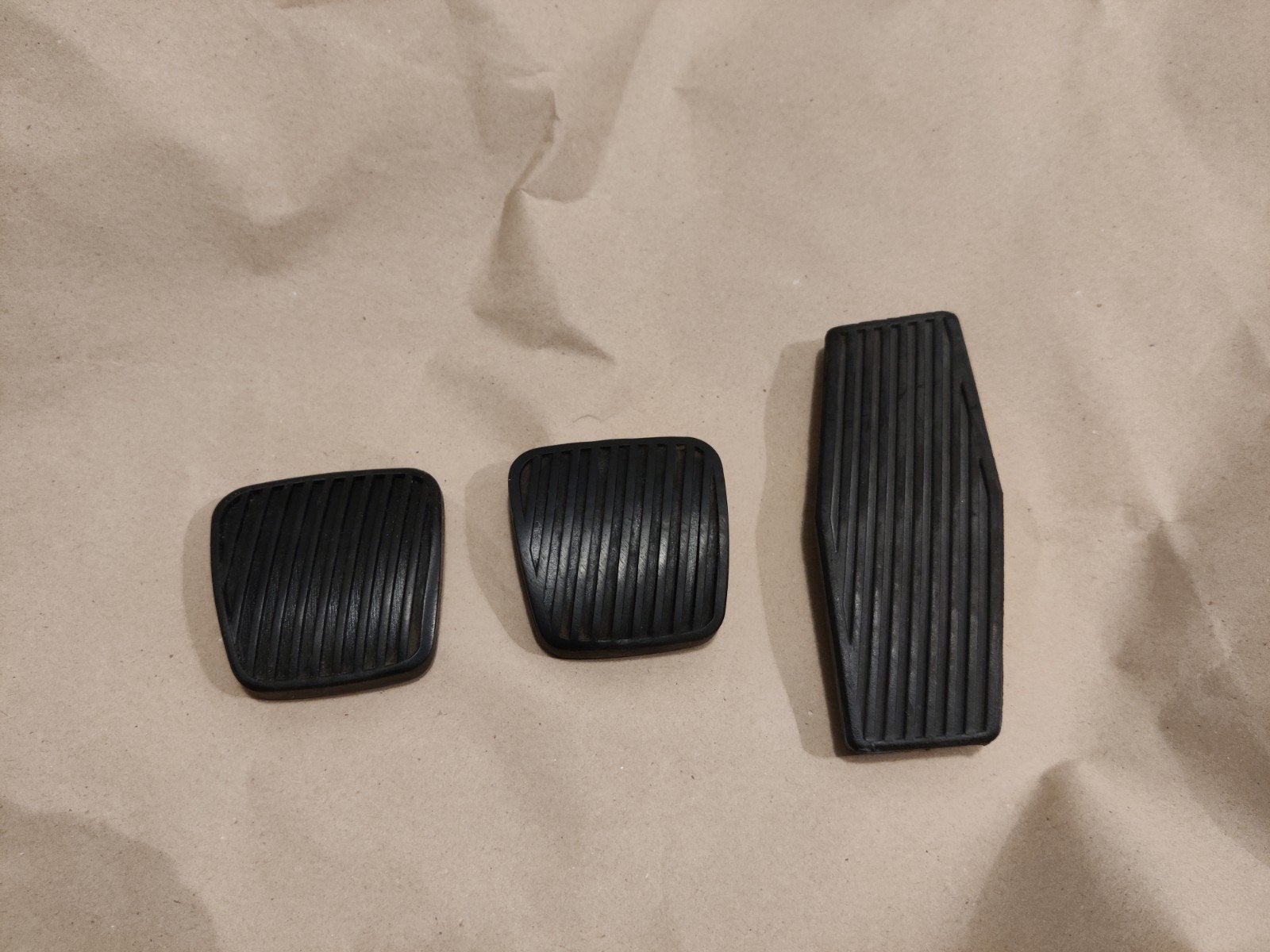 Pedaalrubbers SAAB 9-5 OG handgeschakeld (tot en met 2009), Ophalen of Verzenden, Gebruikt, Saab
