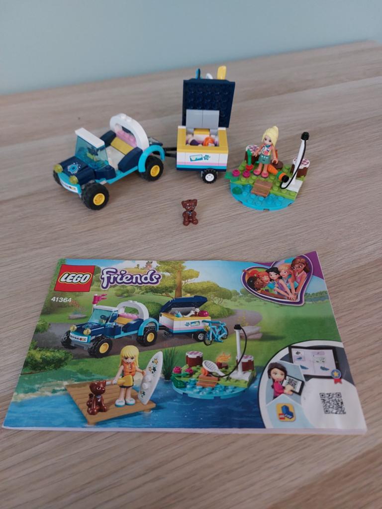 LEGO Friends 41364 Stephanie's Buggy & Trailer, Lego, Compleet, Friends, Ophalen of Verzenden