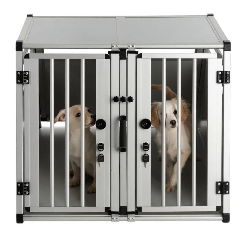 Hondenbench Auto AluRide Dubbelbox, Dieren en Toebehoren, Ophalen