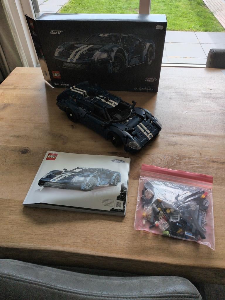 Lego Ford GT (GT40 MOC), Lego, Compleet, Ophalen of Verzenden, Zo goed als nieuw