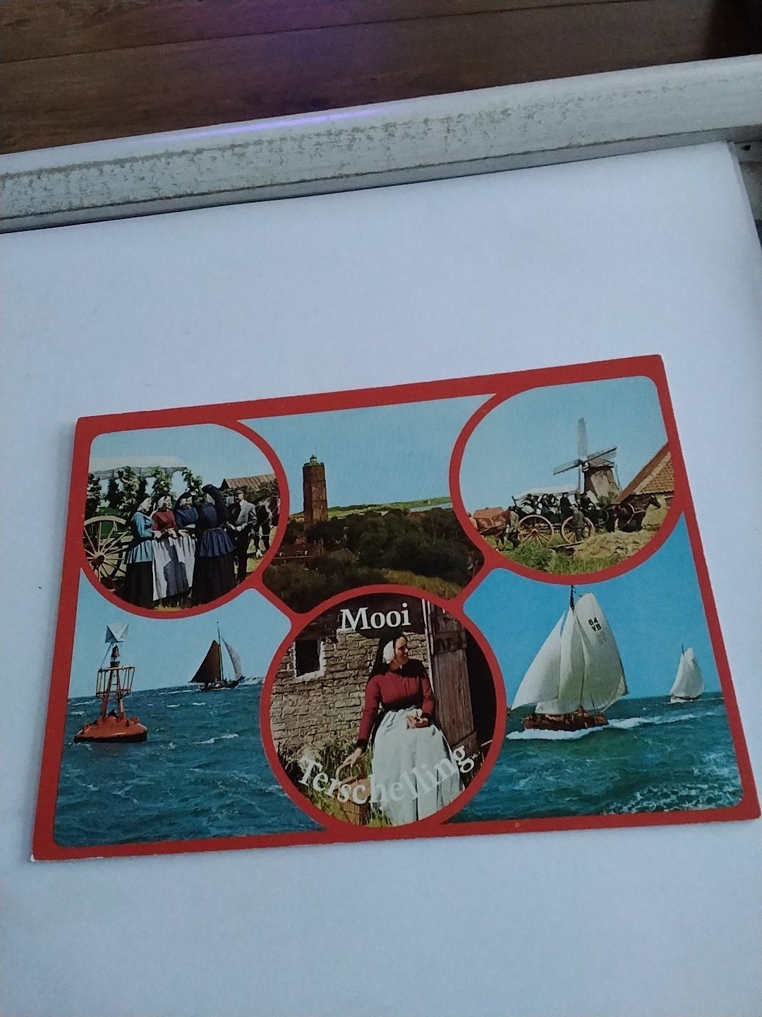 Vintage Ansichtkaart Mooi Terschelling - Gelopen, Ophalen of Verzenden, 1960 tot 1980, Gelopen, Waddeneilanden