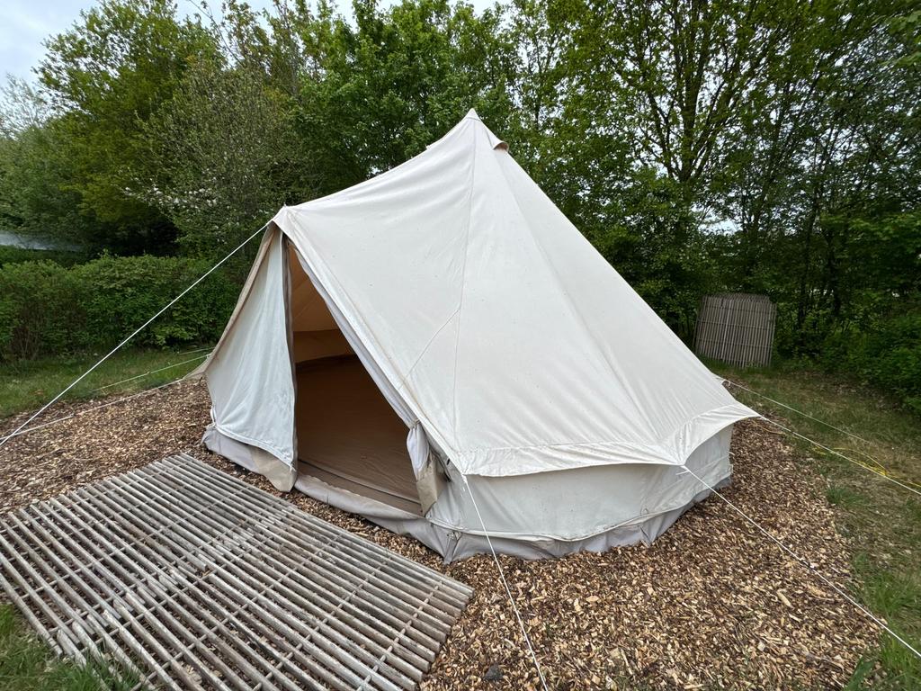 Bell tent 500 Obelink, Caravans en Kamperen, Ophalen, Gebruikt, Tot en met 6