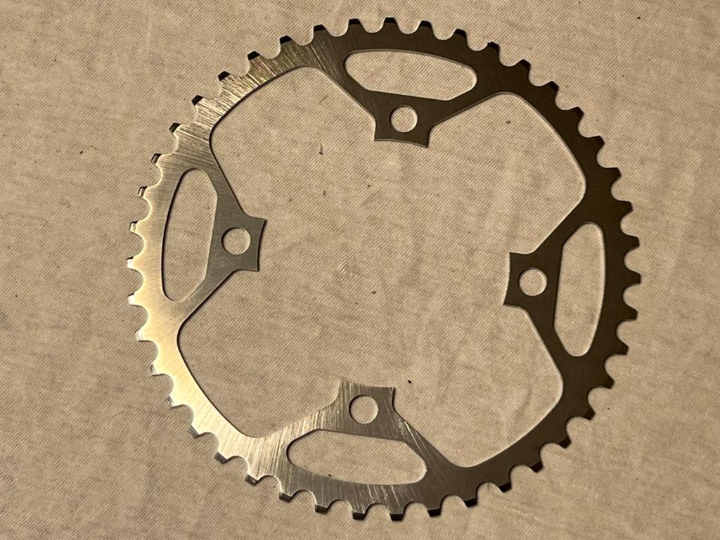 Idworx Long Life-kettingblad 43T - Gehard messenstaal, Fietsen en Brommers, Fietsonderdelen, Ophalen of Verzenden, Derailleur of Ketting