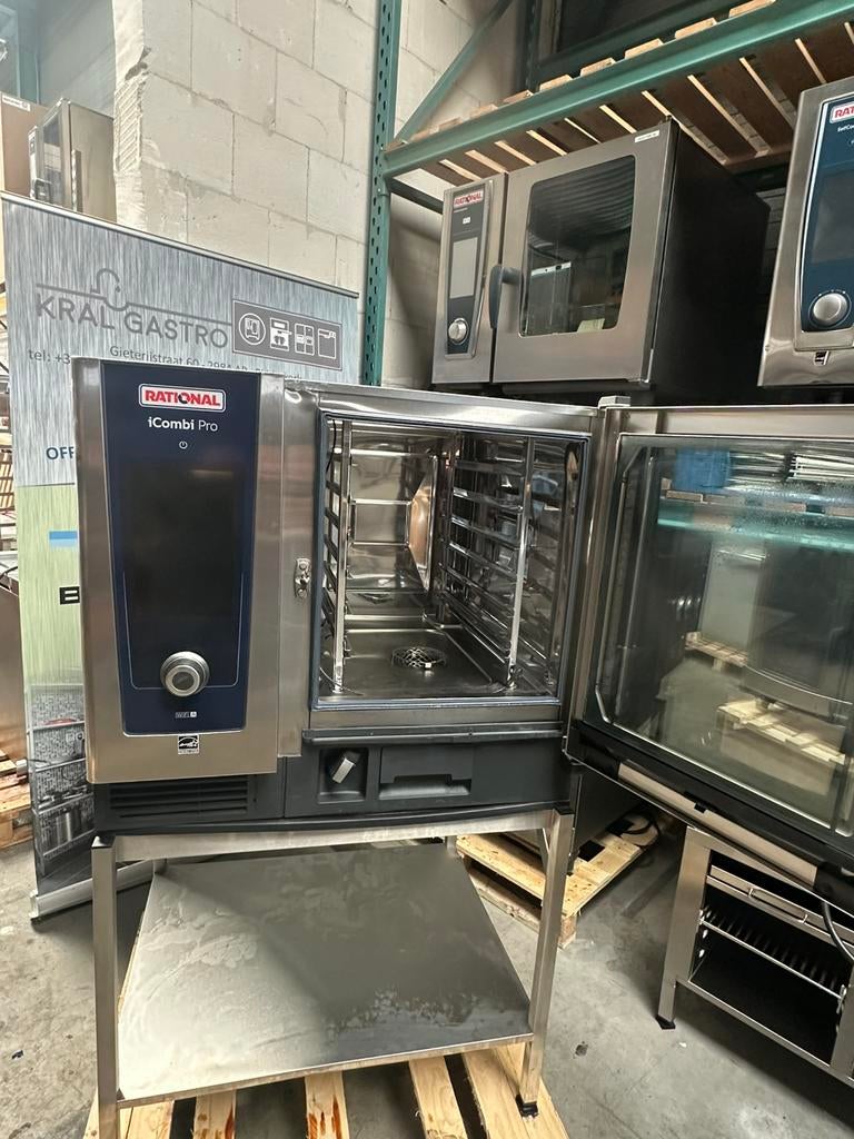 Rational Icombi Pro61E Combi Steamer Elektrisch NIEUWSTAAT, Ophalen, Ovens, Magnetrons en Steamers