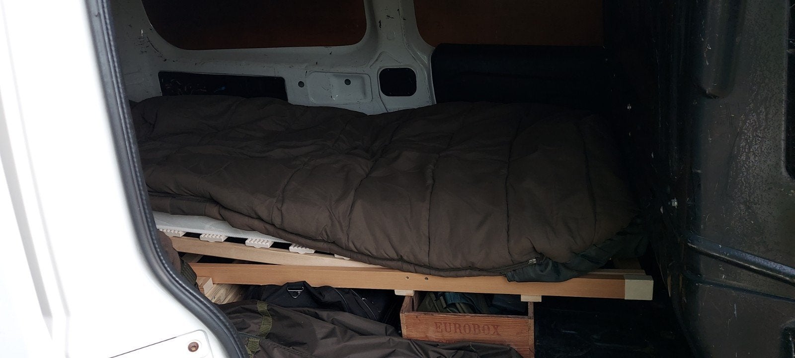 Bed voor verlengde bestelbus (Doblo, Caddy, Combo), Ophalen, Overige typen