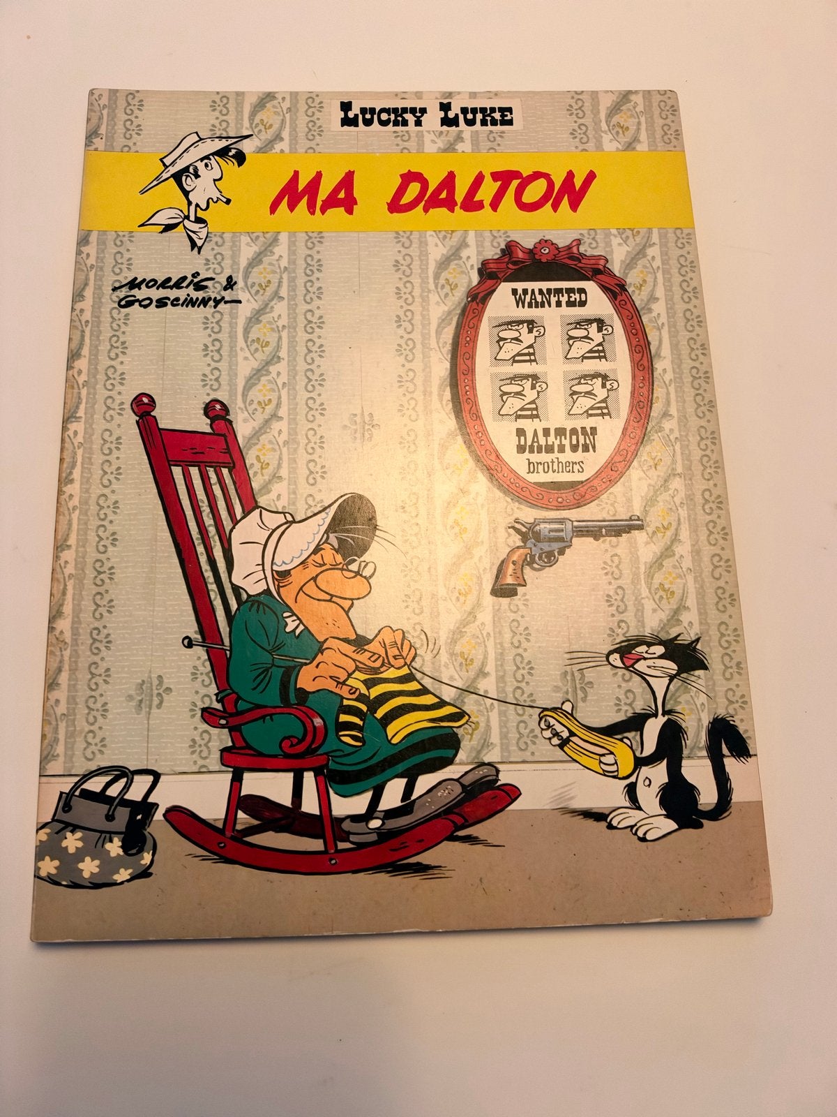 Lucky Luke - Ma Dalton (1971) - 1e druk - 6a, Eén stripboek, Ophalen of Verzenden, Gelezen