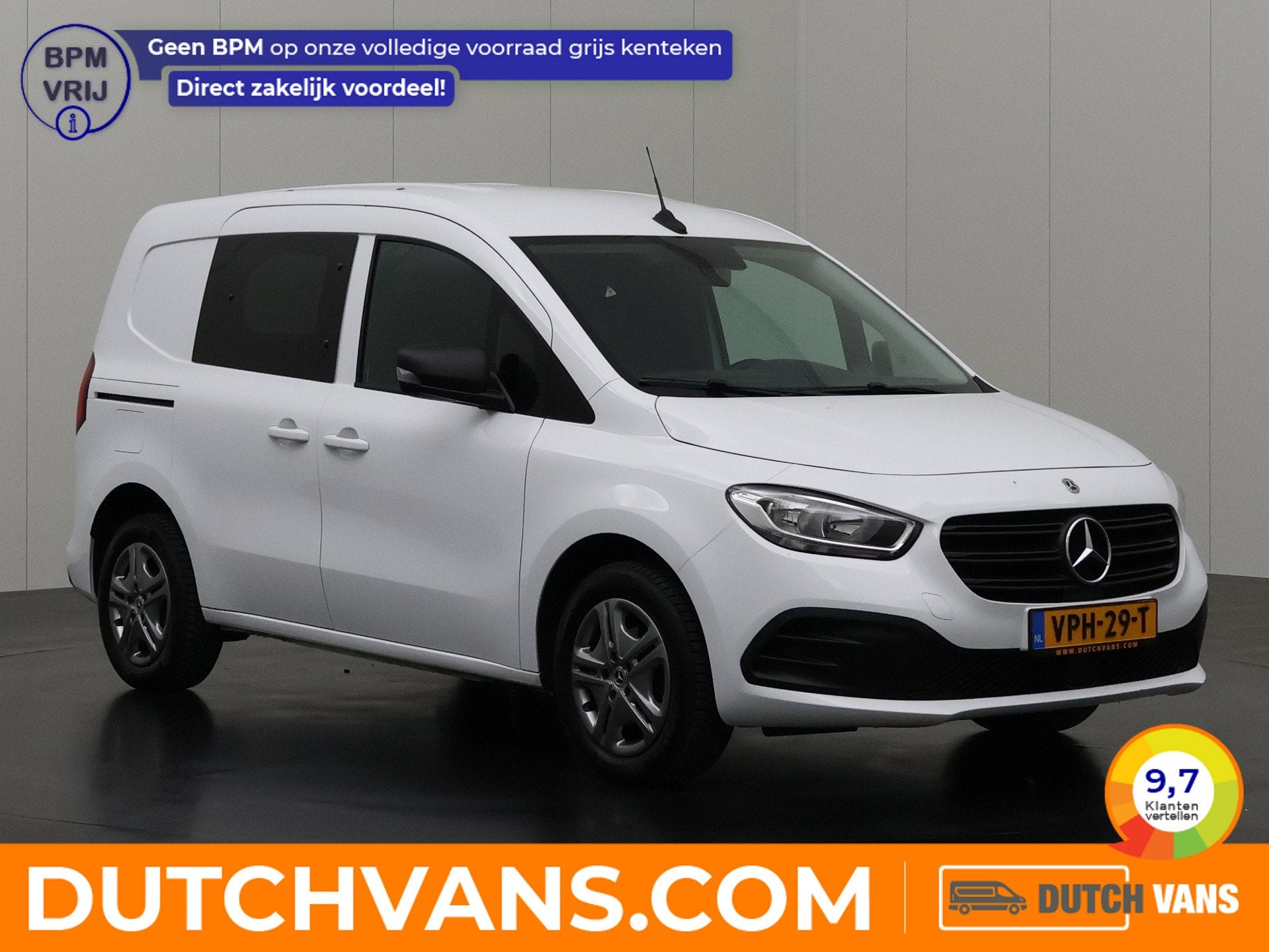 Mercedes-Benz Citan Pro Business | Euro 6 | Airco | Cruise |, Voorwielaandrijving, Stof, Gebruikt, Multifunctioneel stuurwiel