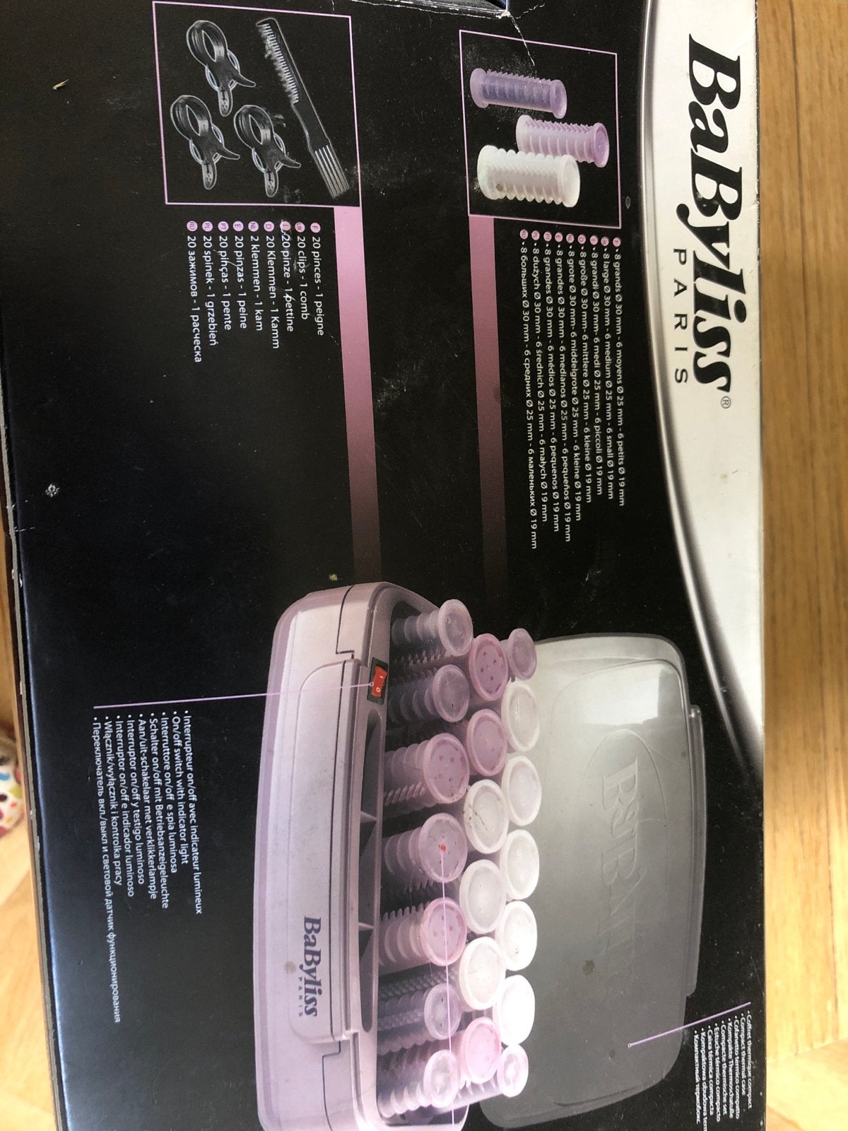 BaByliss Paris Haarrollers - Perfect voor Krullen, Ophalen, Zo goed als nieuw, Haarverzorging