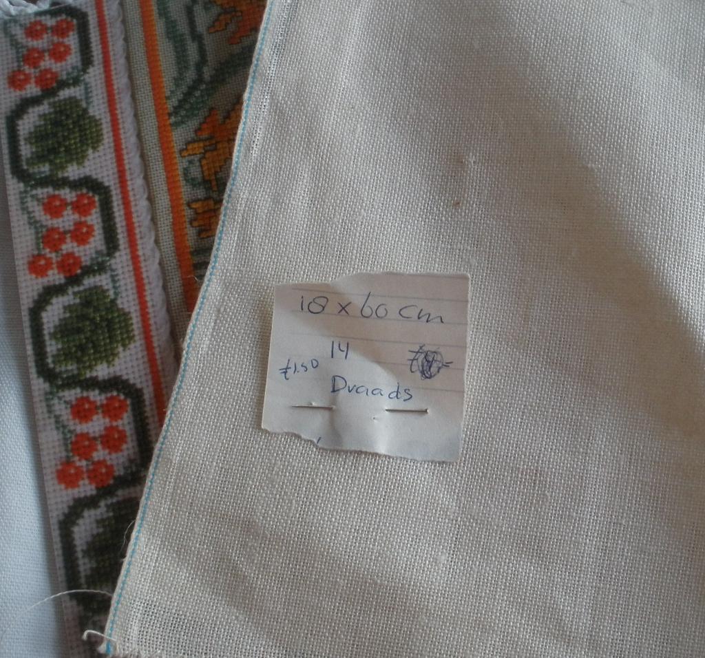 Borduurlinnen 14 draads / nr.3, Ophalen of Verzenden, Nieuw, Handborduren, Onderdeel of Toebehoren