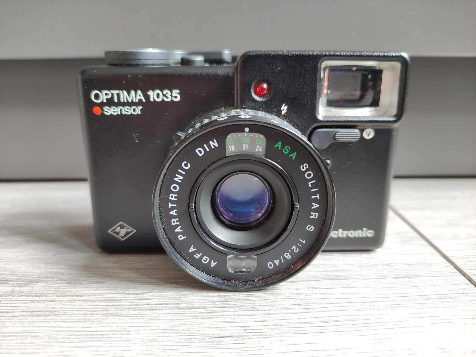 Agfa optima 1035 sensor camera in tasje (werkend), Ophalen of Verzenden