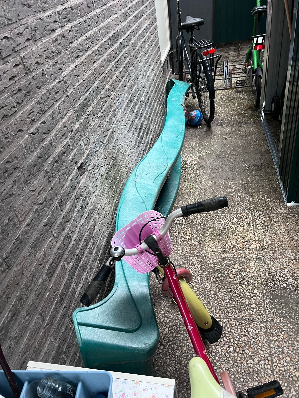 Glijbaan voor speelhuisje - Gebruikt, Ophalen, Gebruikt, Glijbaan, Aanbouwonderdeel