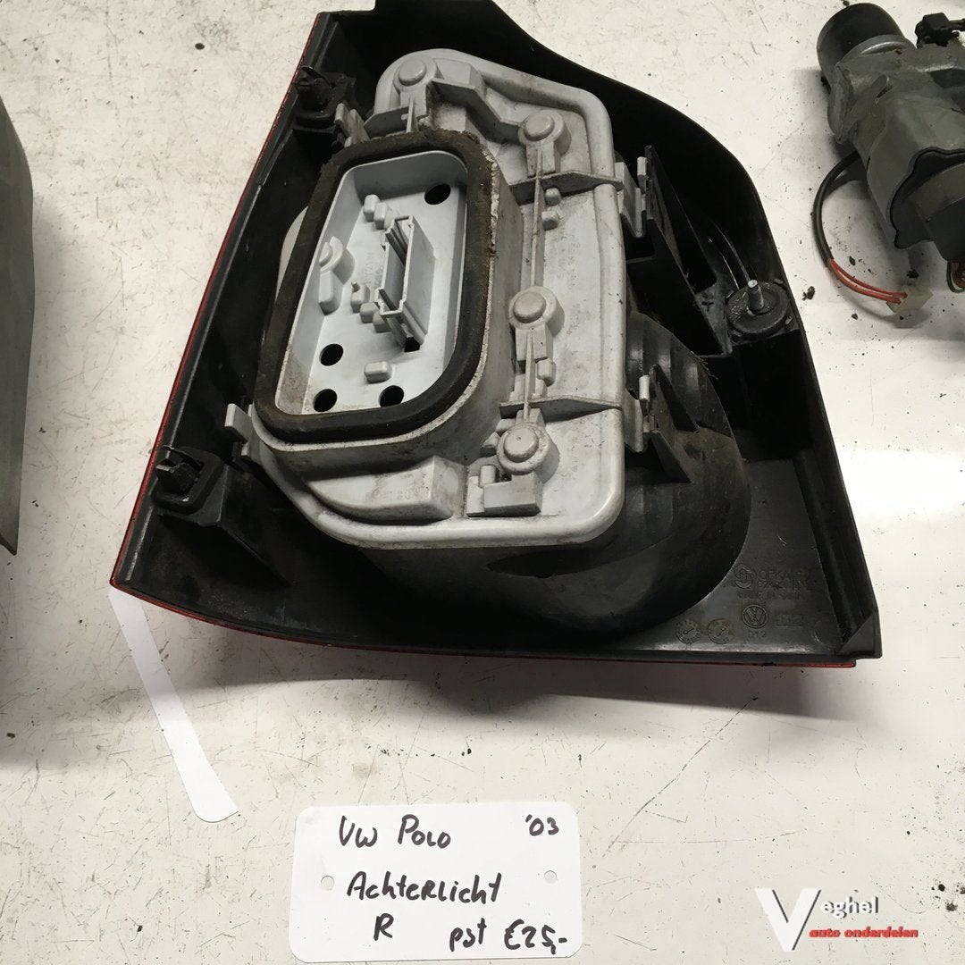 Vw Polo 1.4 Benzine  2003    Achterlicht Rechts of Links, Gebruikt, -, -, Ophalen of Verzenden