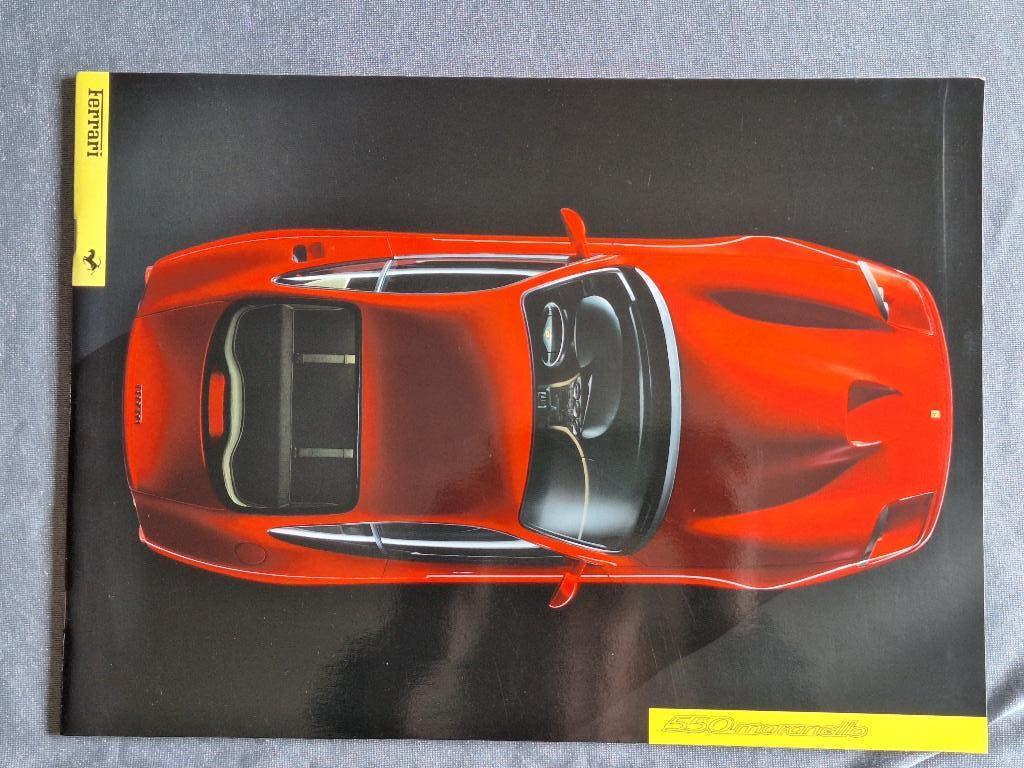 Brochure/Pers info FERRARI 550 Maranello Nr. 1101/96, Verzenden, Zo goed als nieuw, Ferrari