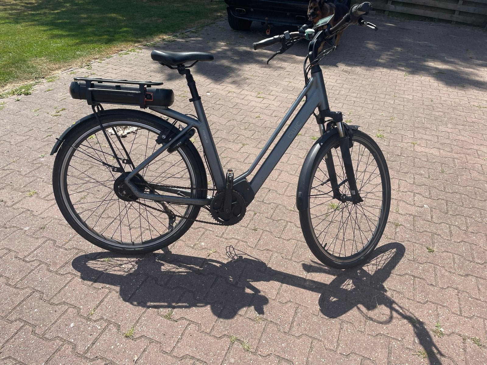 Qwic fiets voor onderdelen - accu nog goed, Ophalen, Gebruikt, Overige merken