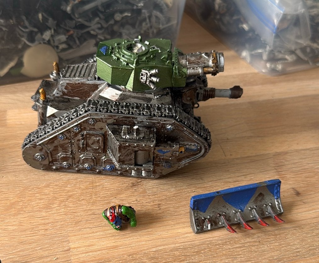 Warhammer 40k Ork looted tank, Ophalen of Verzenden, Warhammer