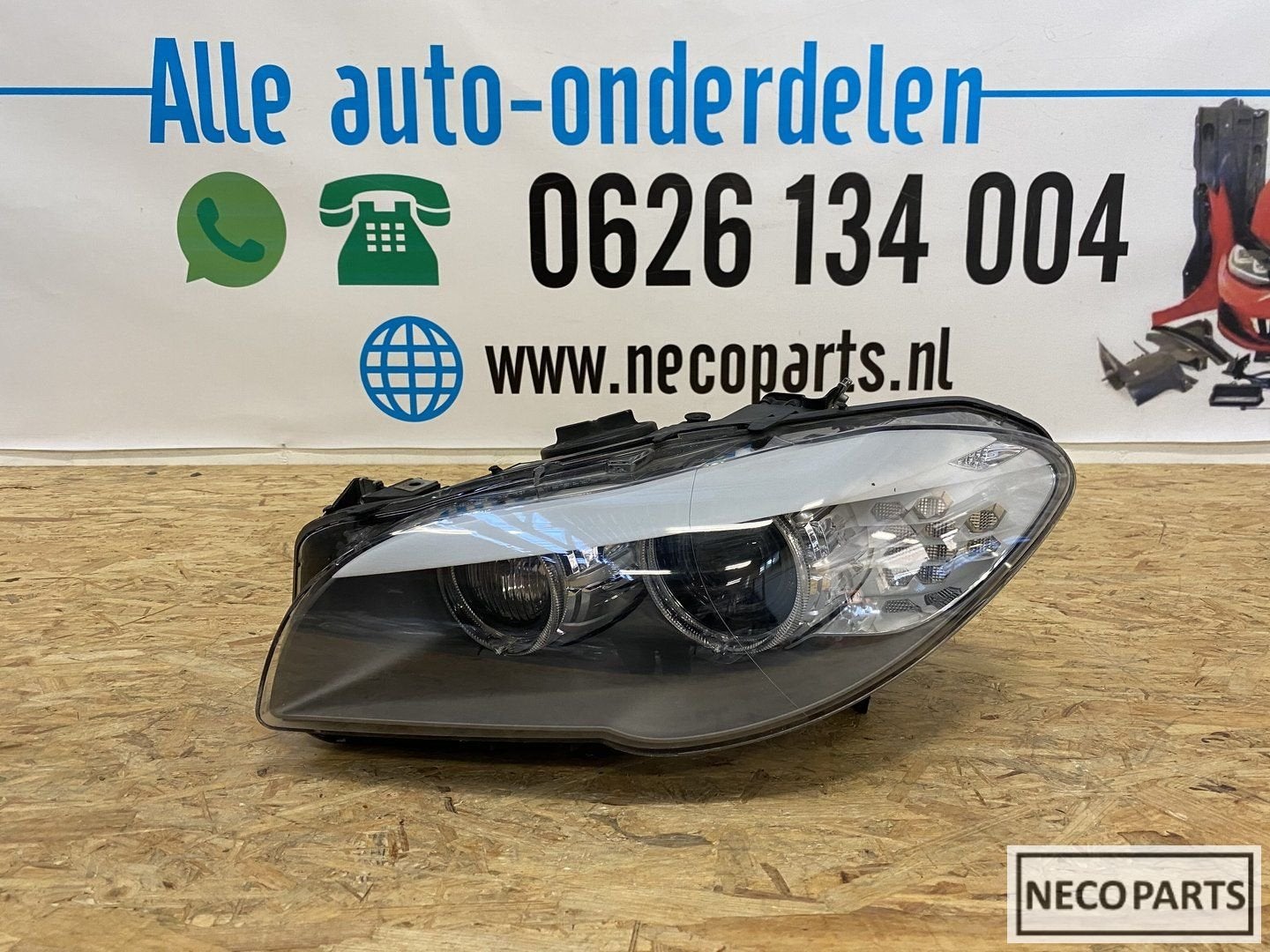 BMW 5 SERIE F10 F11 XENON KOPLAMP LINKS 1ZS010131-41, Gebruikt, -, -, Ophalen of Verzenden