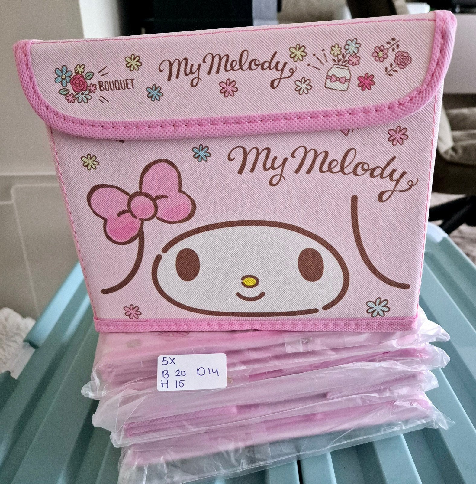 Sanrio opbergboxen Kitty, Melody,  Cinnamoroll etc., Ophalen of Verzenden, Nieuw