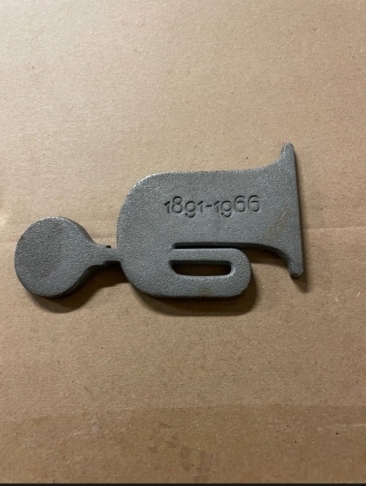 Scania Vabis 1891 - 1966 logo embleem, Ophalen of Verzenden, Gebruikt, Auto's