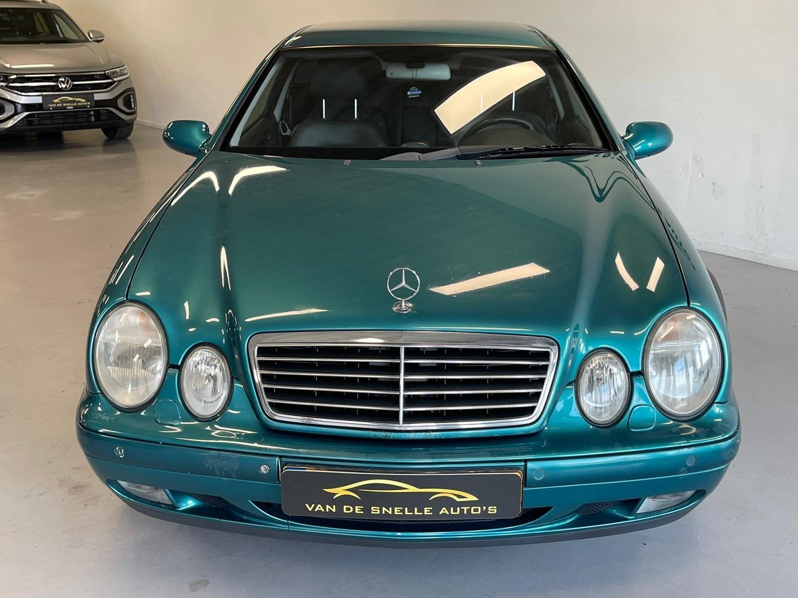 Mercedes-Benz CLK-klasse Coupé 430 Elegance NAP/VOLLEDER/ME, Achterwielaandrijving, Gebruikt, 8 cilinders, 4 stoelen